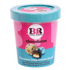 Frankford Baskin Robbins Chocolates Choc Chip Cookie Dough 5oz