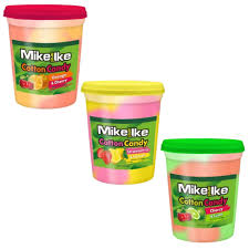 Mike and Ike Cotton Candy Tubs