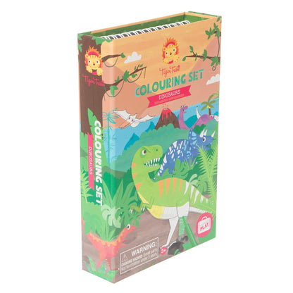 Dinosaur Coloring Set