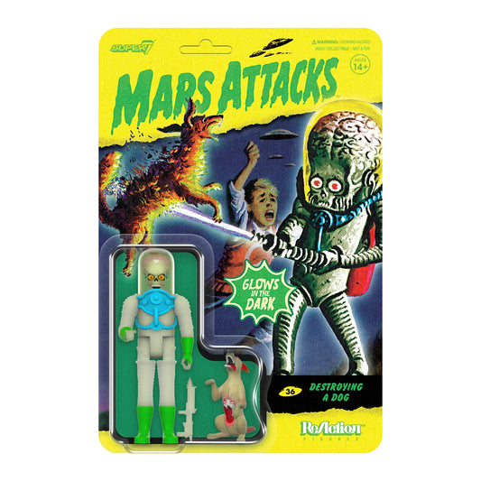 Mars Attacks Reaction Wave 2- Destroying a Dog (Glow)