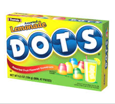 Dots Assorted Lemonade Theater Box 6.5oz