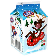 Dubble Bubble Holiday Milk Carton 6oz