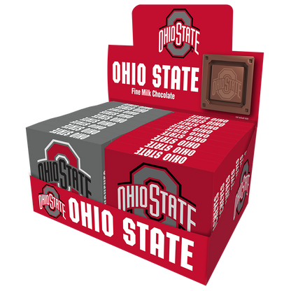 Ohio State Buckeyes Embossed Chocolate Bar