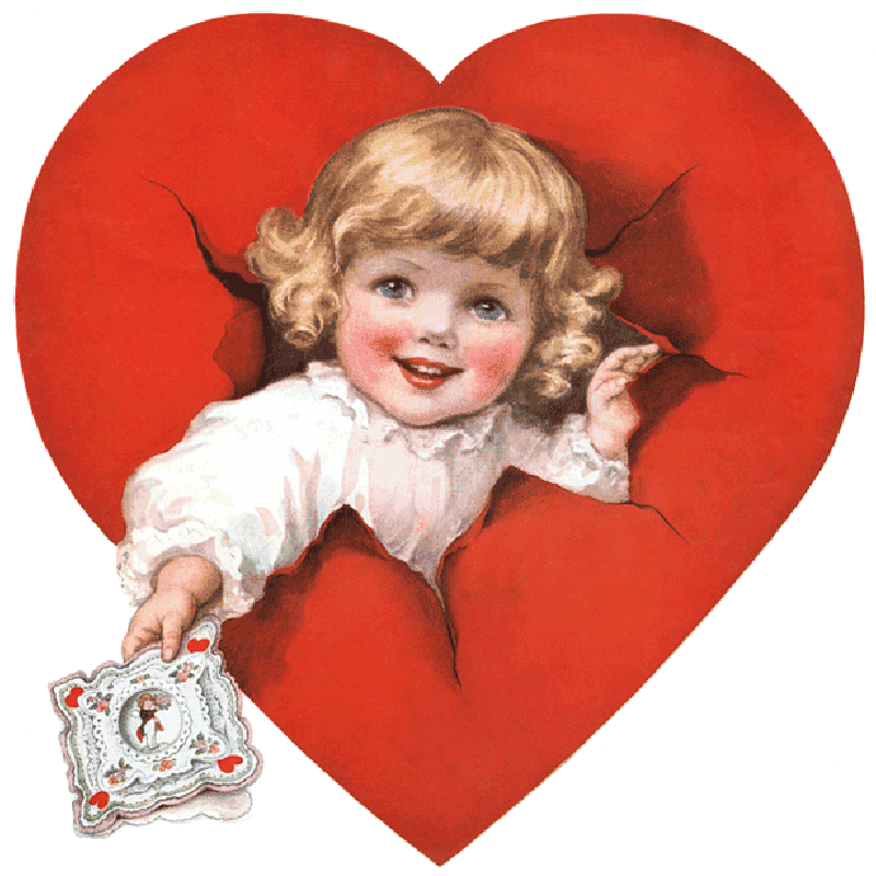 Valentine Labels - Holiday Sticker Box