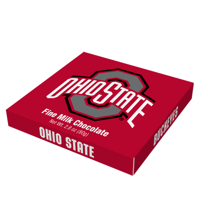 Ohio State Buckeyes Embossed Chocolate Bar