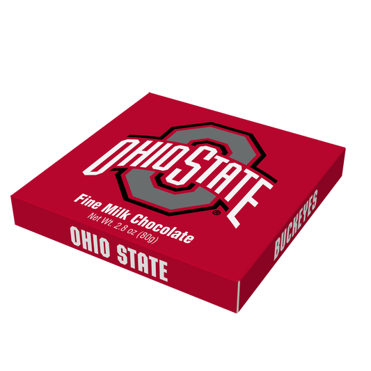 Ohio State Buckeyes Embossed Chocolate Bar