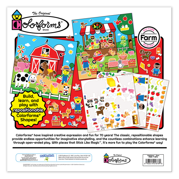 Colorforms Playset- Farm