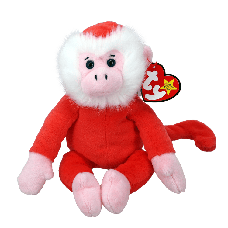 Beanie Babies: Foster Orange Monkey Regular