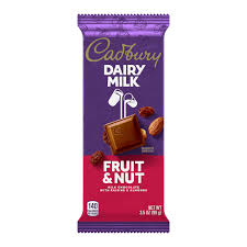 Cadbury Fruit & Nut Premium Bar 3.5oz