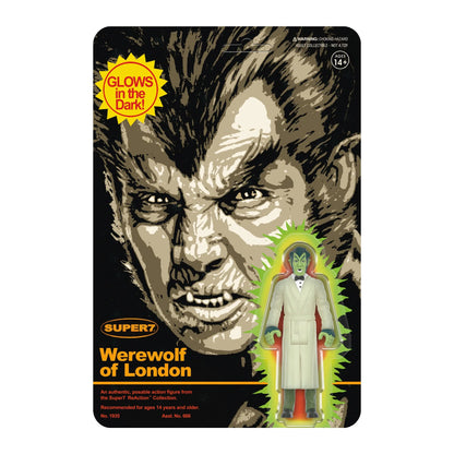 Werewolf of London ReAction Figures Wave 02- Werewolf of London (Monster Glow)