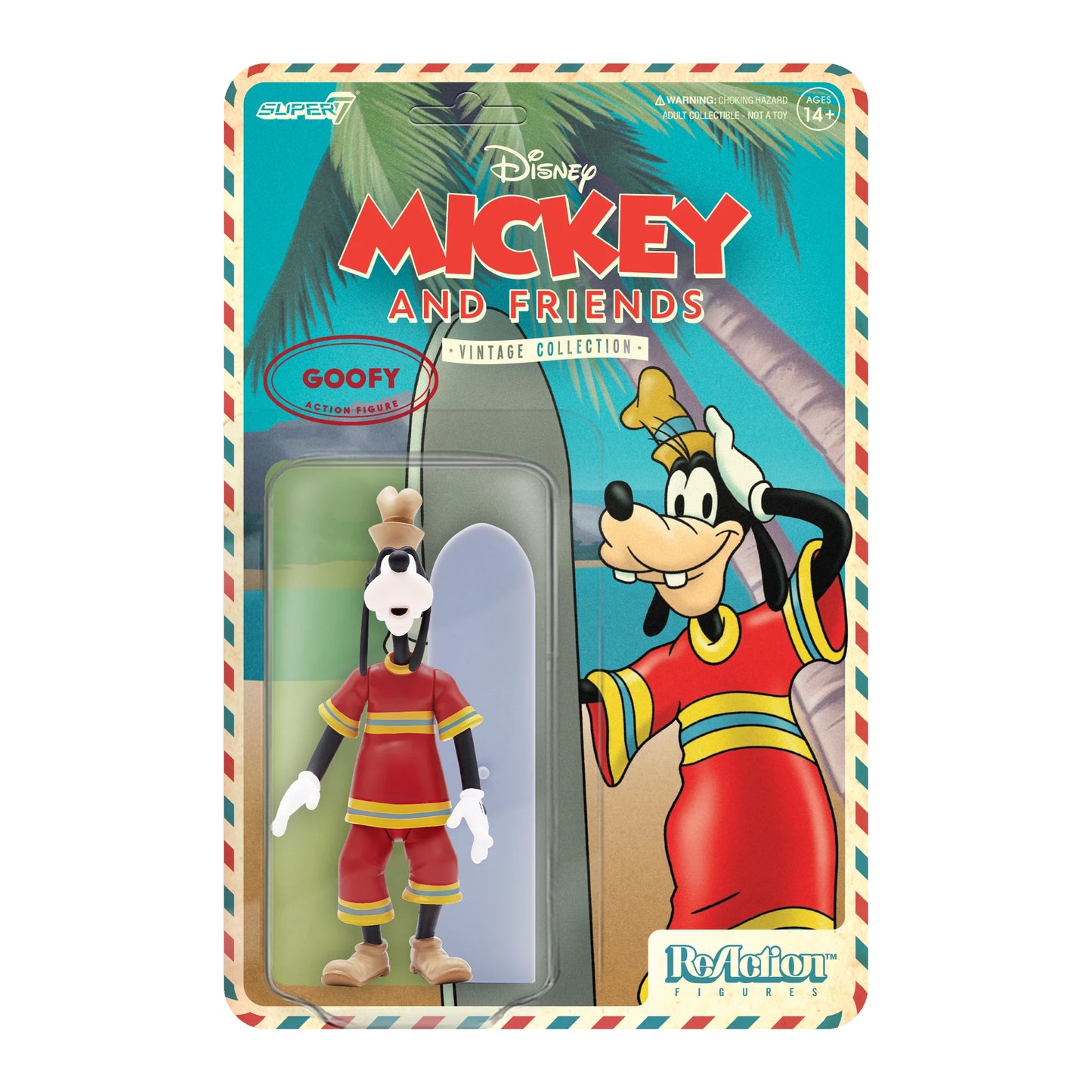 Disney ReAction Figures- Vintage Collection Wave 2- Goofy (Hawaiian Holiday)