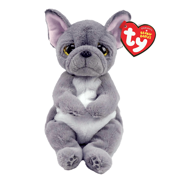 Beanie Babies: Wilfred Dog Gray Belly Regular