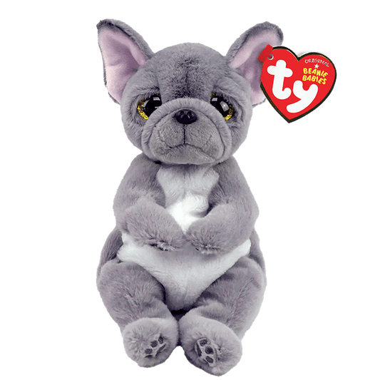 Beanie Babies: Wilfred Dog Gray Belly Regular