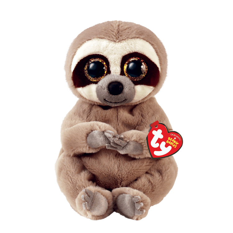 Beanie Babies: Silas Sloth Gray Belly Regular