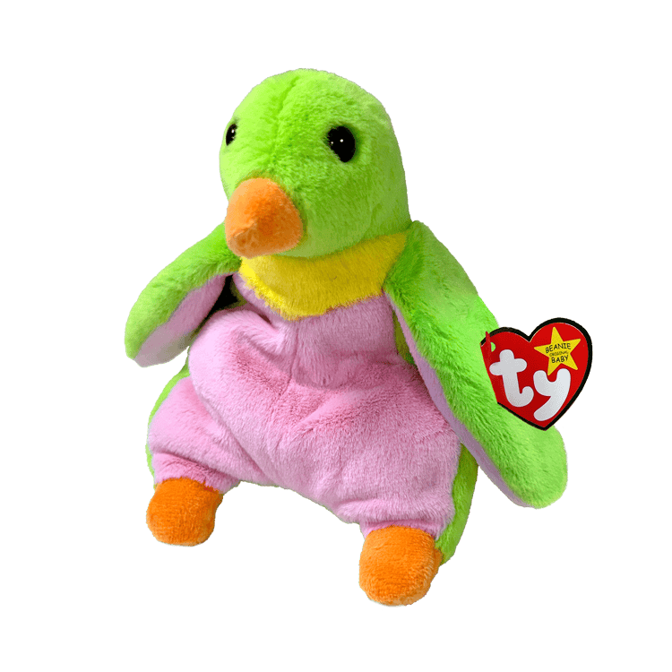 Beanie Babies: Gus Green Penguin Regular