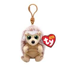 Beanie Babies: Bumper Hedgehog Tan Belly Clip