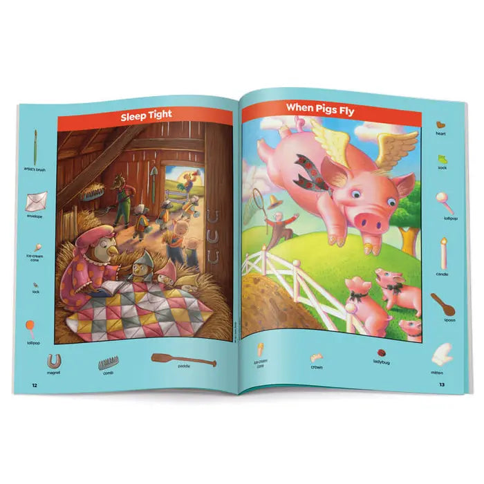 Highlights: Barnyard Sticker Puzzles