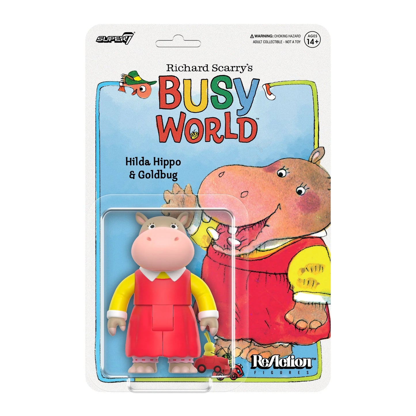 Richard Scarry ReAction Figure W1- Hilda Hippo