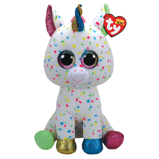 Beanie Babies: Harmonie Unicorn Speckled Large