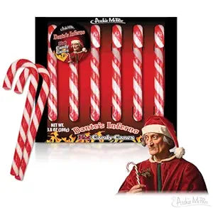 Dante's Inferno Candy Canes