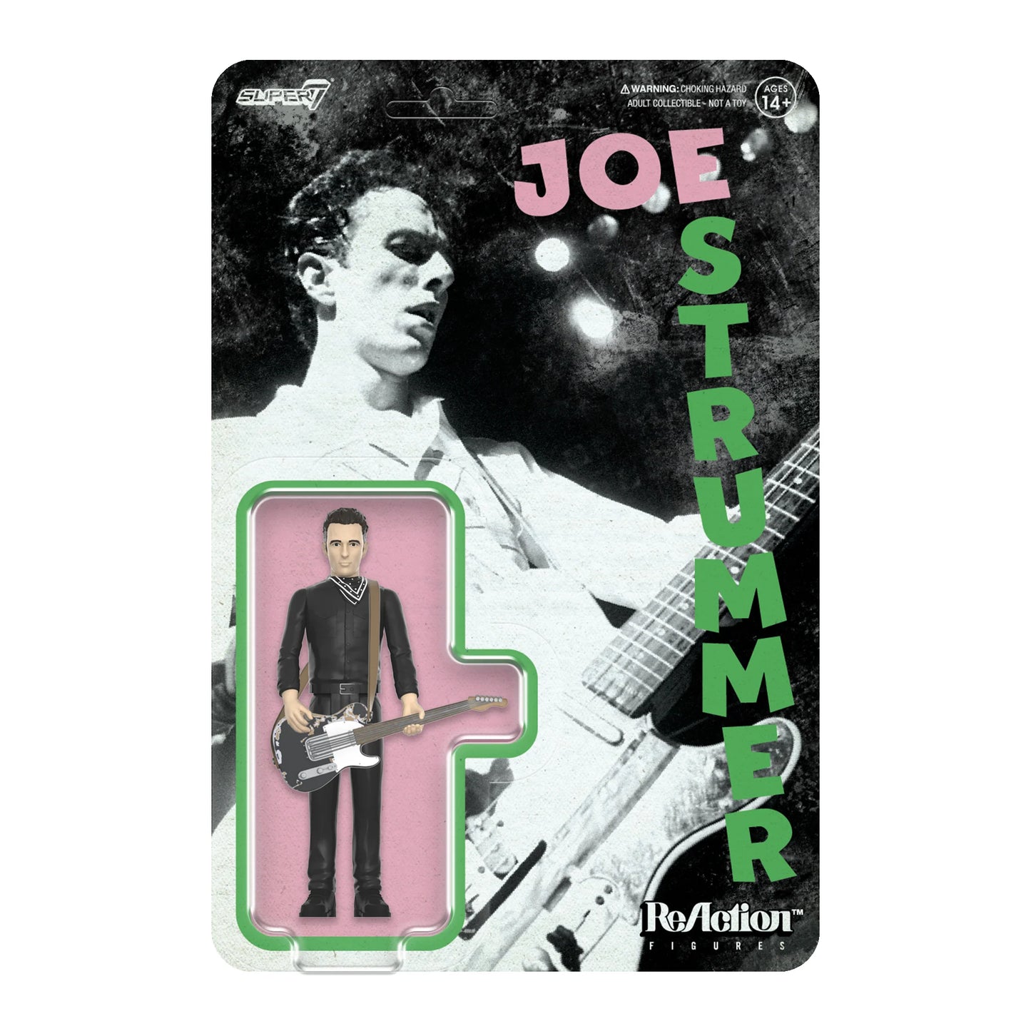 Joe Strummer ReAction Figure Wave 01- Joe Strummer (London Calling)