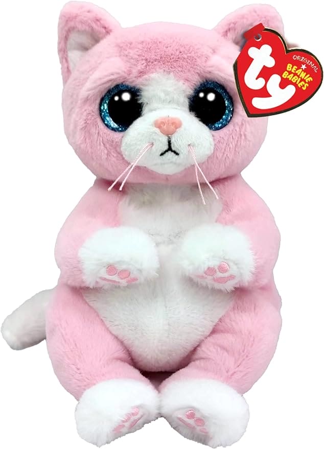 Beanie Babies: Lillibelle Cat Pink Belly Regular