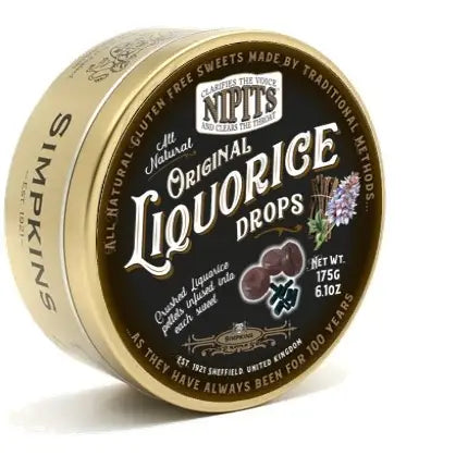 Simpkins Nipits: Original Liquorice Drops