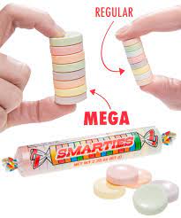 Smarties Mega Roll - 2.25oz