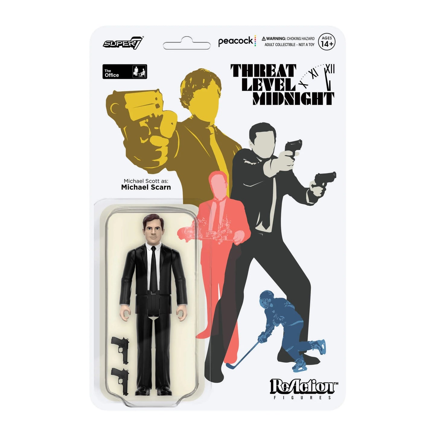 The Office ReAction Figure Wave 1- Michael Scott as Michael Scarn