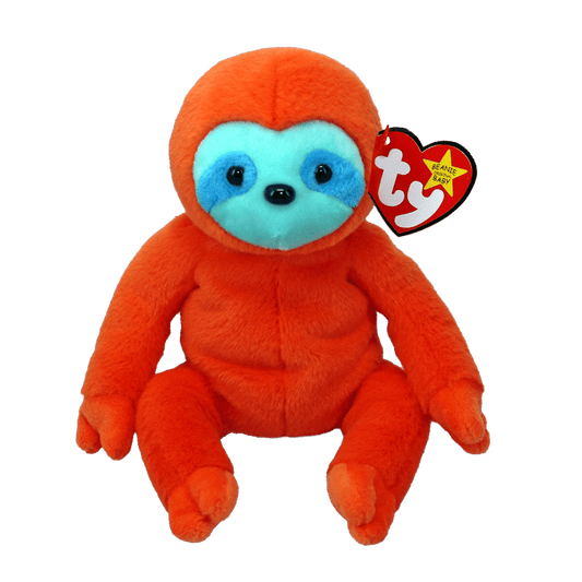 Beanie Babies: Molasses Orange Sloth Regular