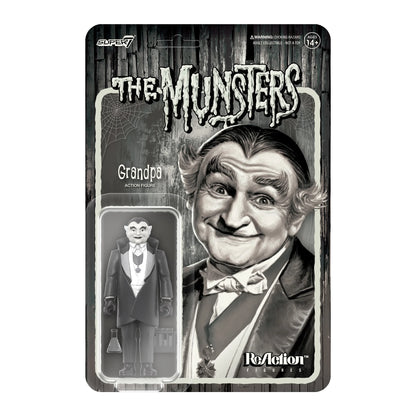 Munsters Reaction Figures Wave 2- Grandpa (Grayscale)