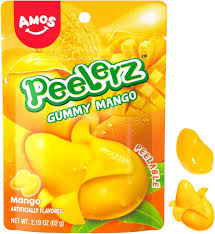 Amos Gummy Peelerz Mango 6oz