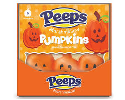 Halloween PEEPS® 6ct Marshmallow Pumpkins 3oz