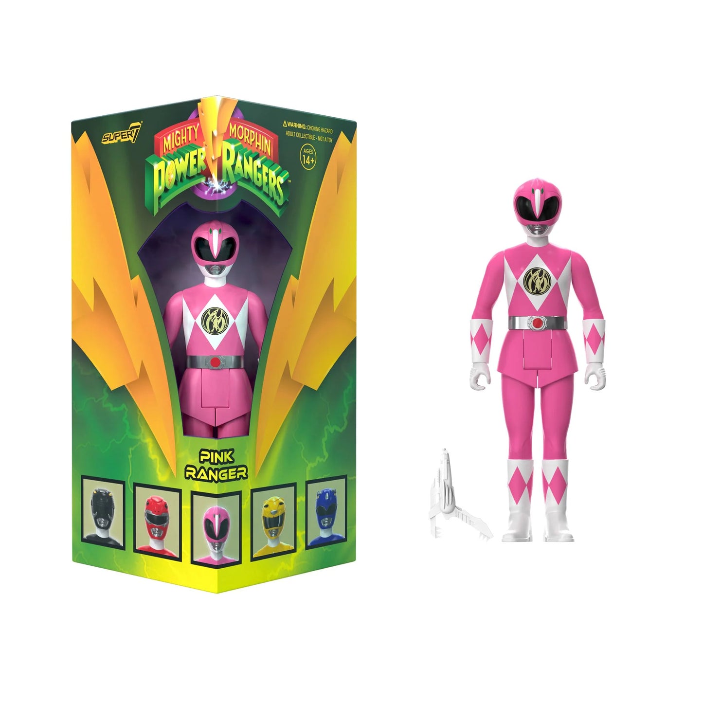 Mighty Morphin Power Rangers Reaction SDCC 2023- Pink Ranger (Triangle Box) SDCC 2023