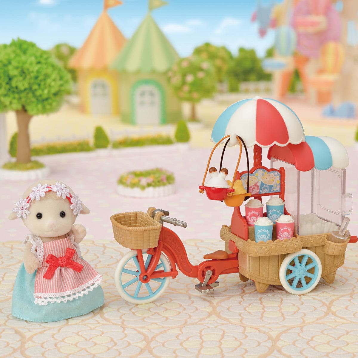 Calico Critters- Popcorn Delivery Truck