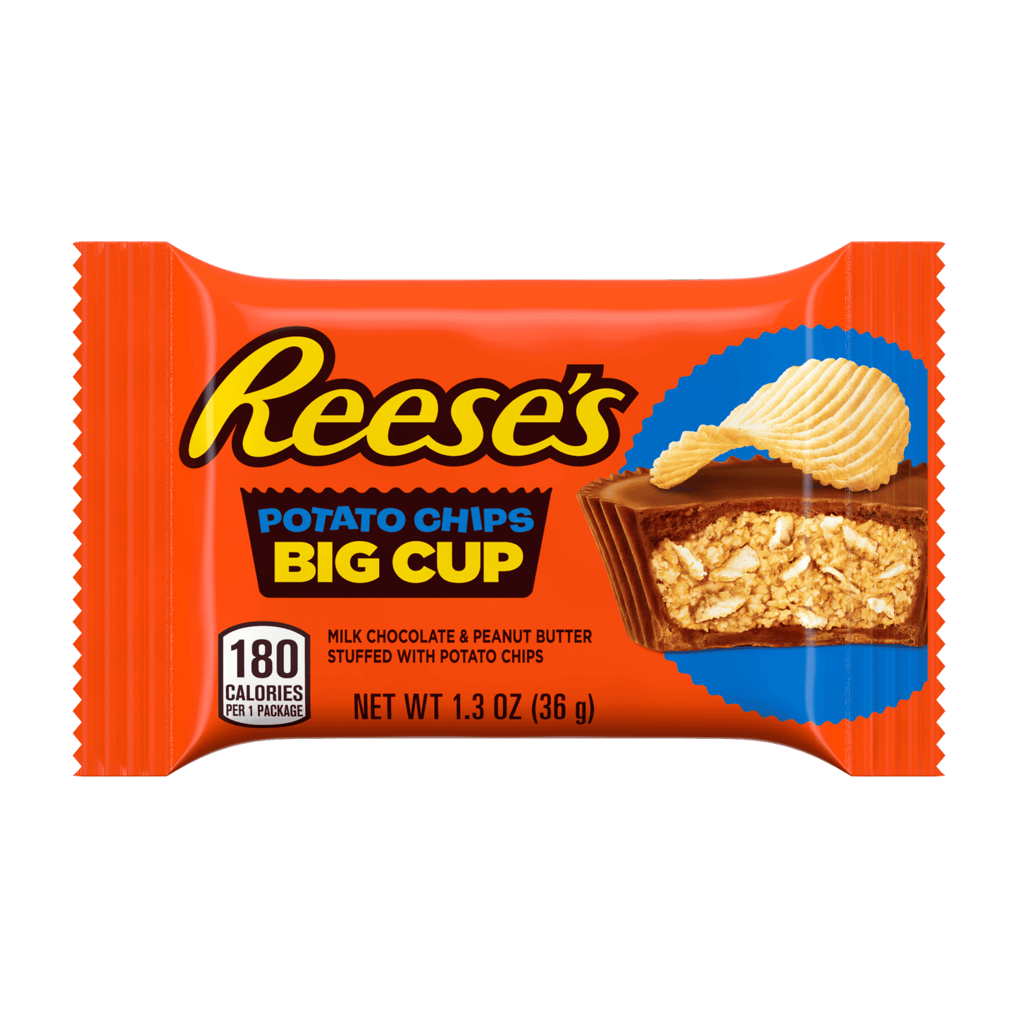 Reese's Big Cup Stuffed Potato Chips 1.3oz