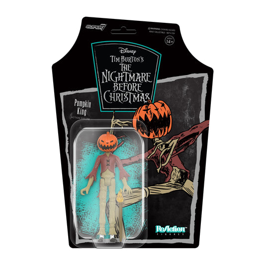 Nightmare Before Christmas ReAction Figure W2- Pumpkin King