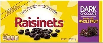 Nestle Video Box Chocolate Raisinets Dark 3.1oz