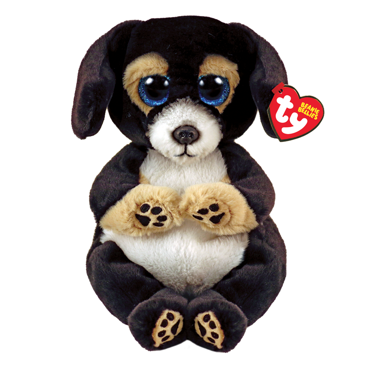 Beanie Babies: Ranger Dog Black Belly Regular