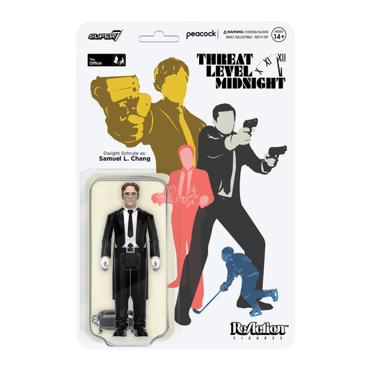 The Office ReAction Figure Wave 1- Dwight Schrute as Samuel L. Chang