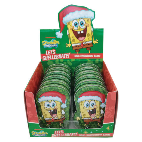 SpongeBob Christmas Tin