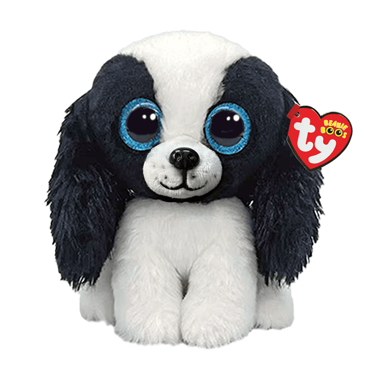 Beanie Babies: Sissy Dog Black/White Regular