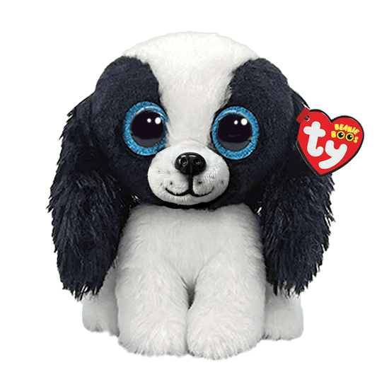 Beanie Babies: Sissy Dog Black/White Regular