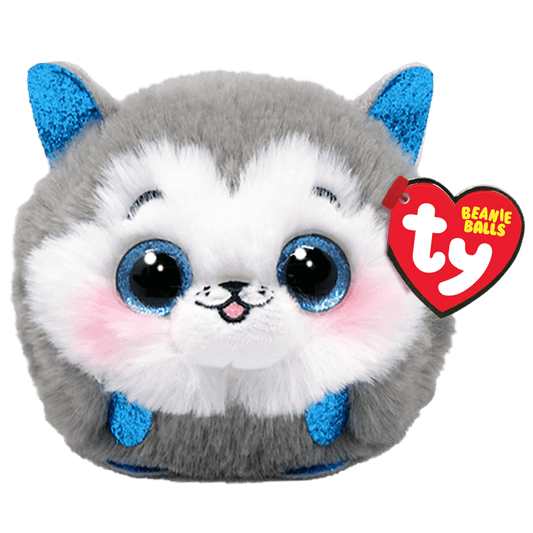 Beanie Babies: Slush Husky Gray Ball