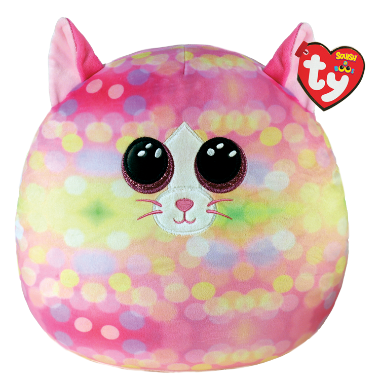 Beanie Babies: Sonny Cat Multi Squish 14"