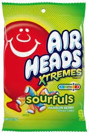 Airheads Xtreme Rainbow Berry Sourfuls 3.8oz