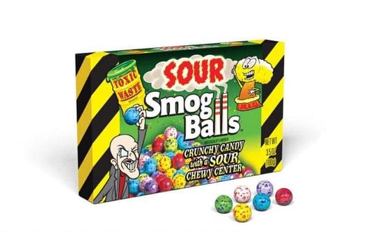 Toxic Waste Sour Smog Balls Theater Box 3.5oz