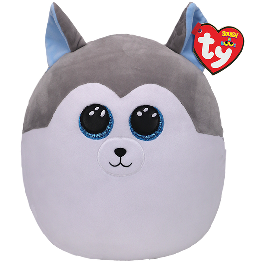 Beanie Babies: Slush Husky Gray Squish 14"