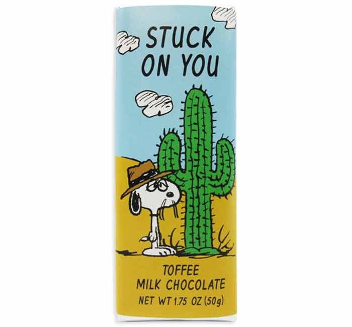 Peanuts Stuck On You Toffee Crunch Bar- Milk