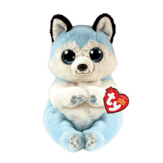 Beanie Babies: Thunder Husky Blue Belly Regular